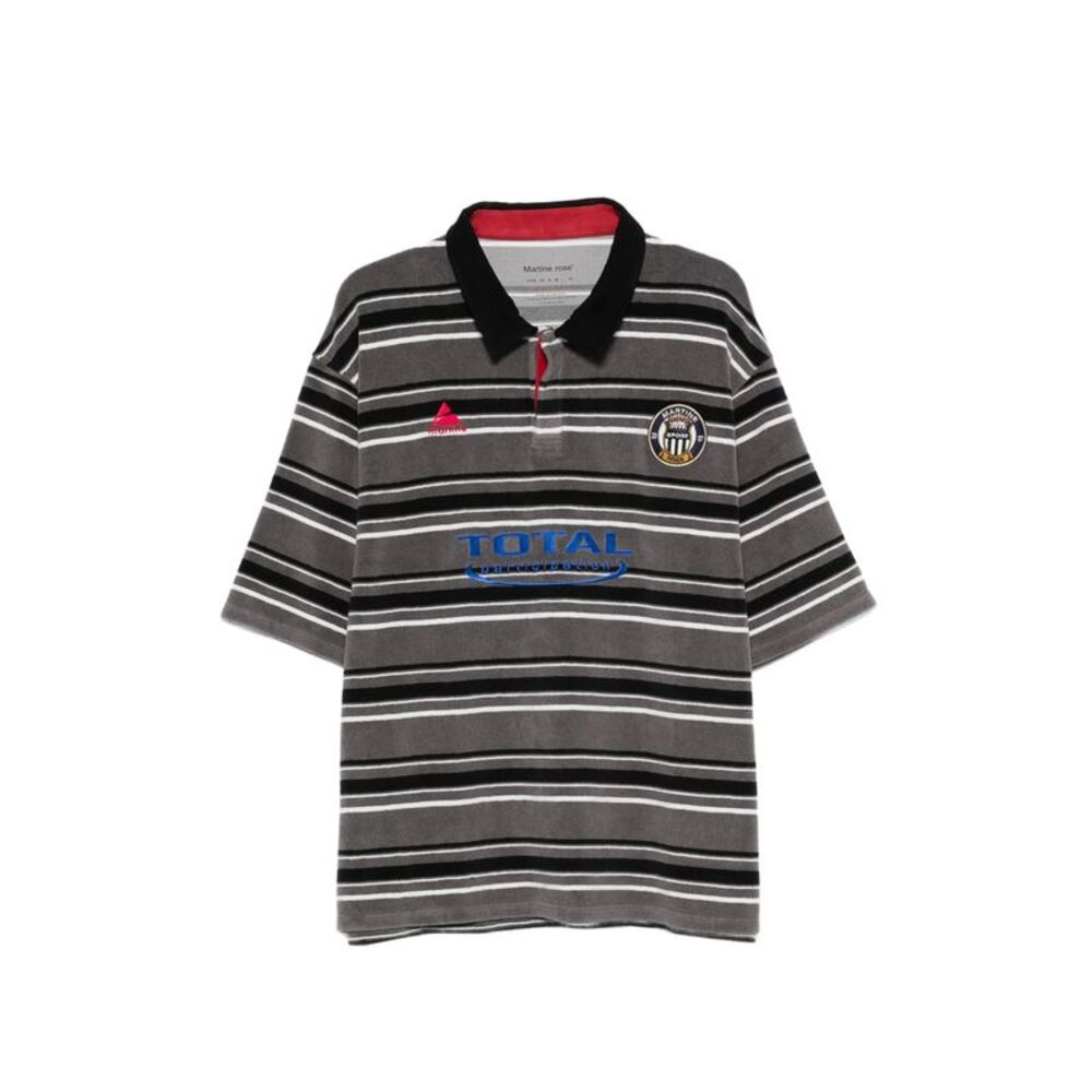 Martine Rose Grey Polo Shirts Men